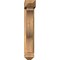 Ekena Millwork Funston Arts and Crafts Smooth Bracket w/ Offset Brace, Western Red Cedar, 5 1/2"W x 20"D x 32"H BKT0604X20X32FST03SWR - alternate 2